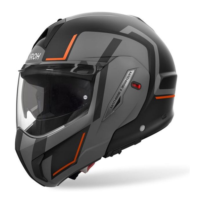 Casco Airoh Mathisse Ii Genius Orange Matt