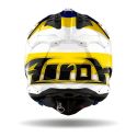 Casco Airoh Aviator 3 Monarch Blue/yellow Gloss