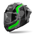 Casco Airoh Gp 800 Competition Green Fluo Gloss