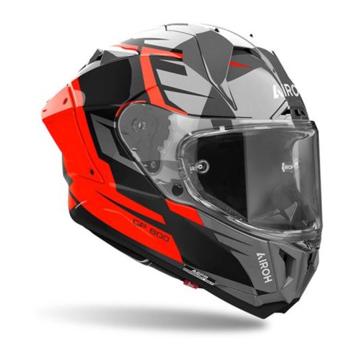 Casco Airoh Gp 800 Master Orange Gloss
