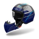 Casco Airoh J110 Slim Blue Gloss