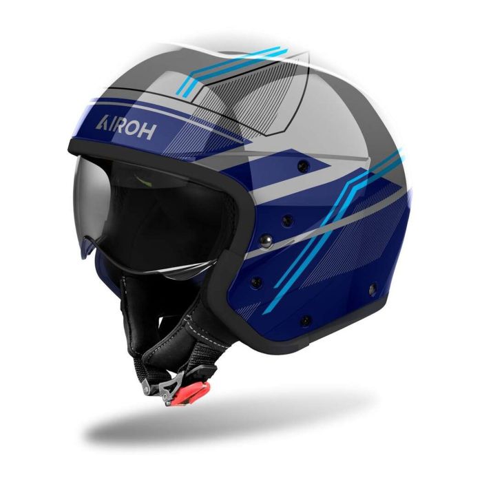 Casco Airoh J110 Slim Blue Gloss