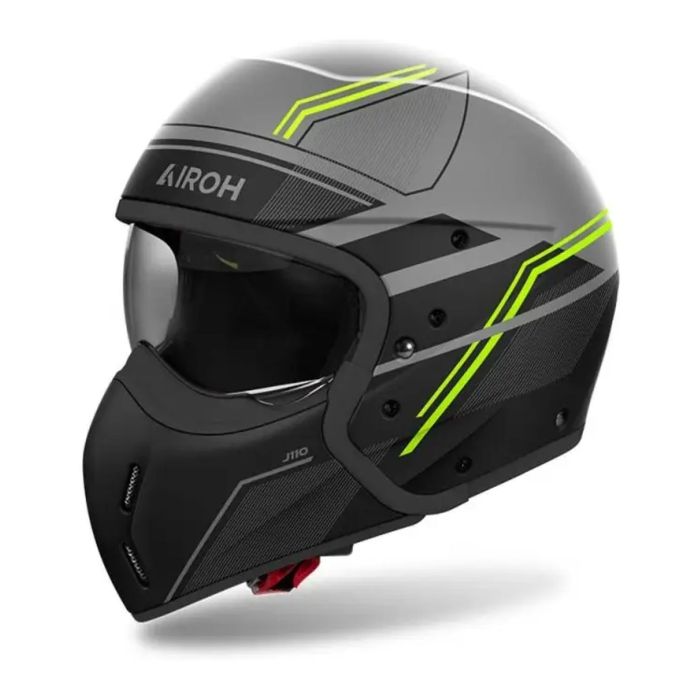 Casco Airoh J110 Slim Yellow Matt