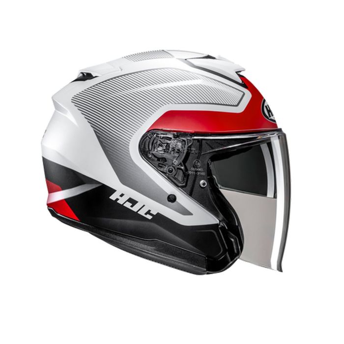 Casco Jet Hjc I31 Tevis Mc1sf Bianco Rosso
