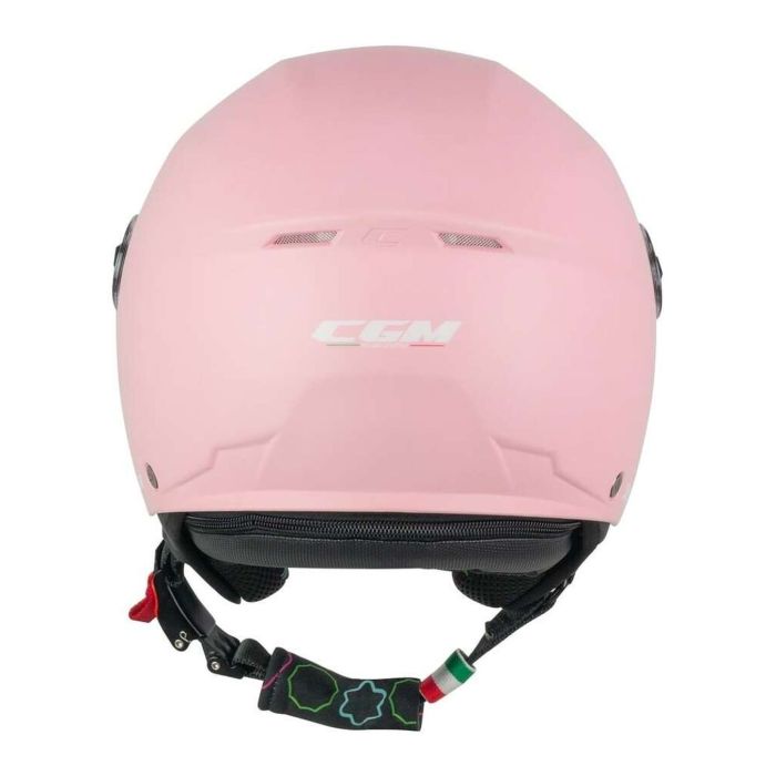 Casco Bambino Cgm 261a Mini Mono Rosa Opaco