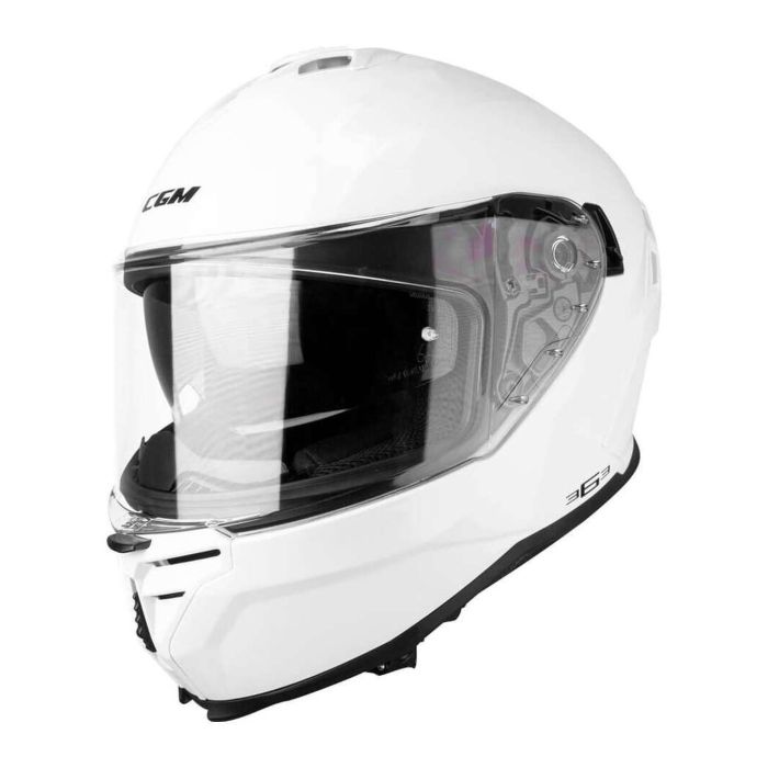 Casco Integrale Cgm 363a Shot Mono Bianco