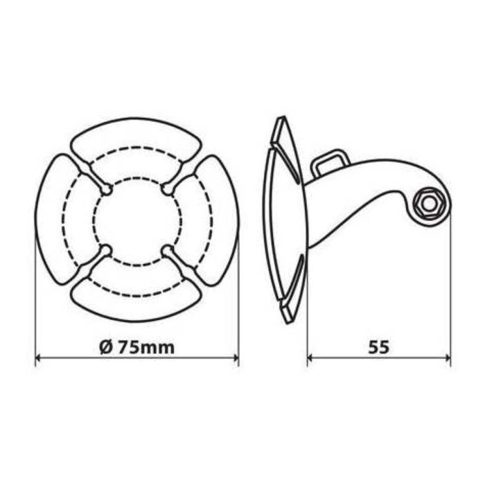 Optiline Fissaggio Adesivo Per Action Camera