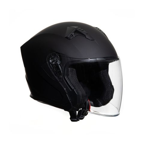 Casco Jet Con Doppia Visiera Mod. 530 Ece 06 Nero Opaco
