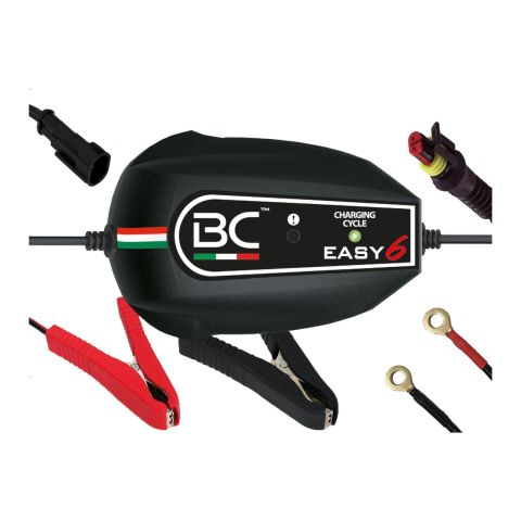 Carica Batterie Battery Controller Bc Easy 6 12v. 2 Attacchi Bc Battery