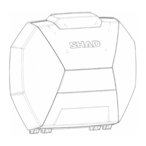 Shad Sp Sc Lid Alu Sh38x Cod. D1b38tamr