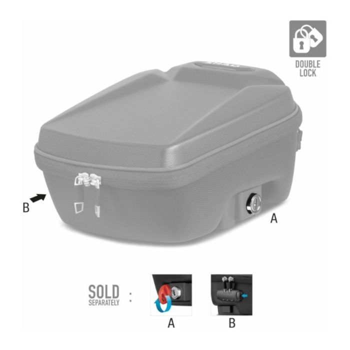 Shad Tank Bag 5 L Mid Position– Click System Cod. X0se09cm