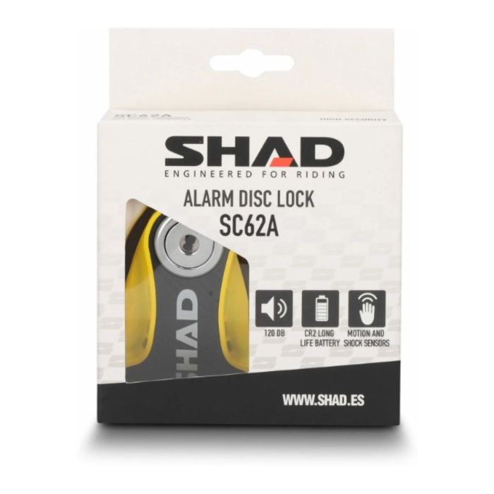 Shad Disc Lock Sc62a (alarm) Yellow Version Pin 10mm Cod. C0s6203a