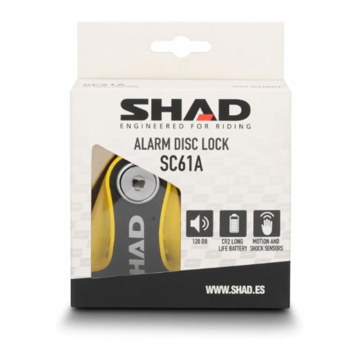 Shad Disc Lock Sc61a (alarm) Yellow Version Pin 6mm Cod. C0s6103a