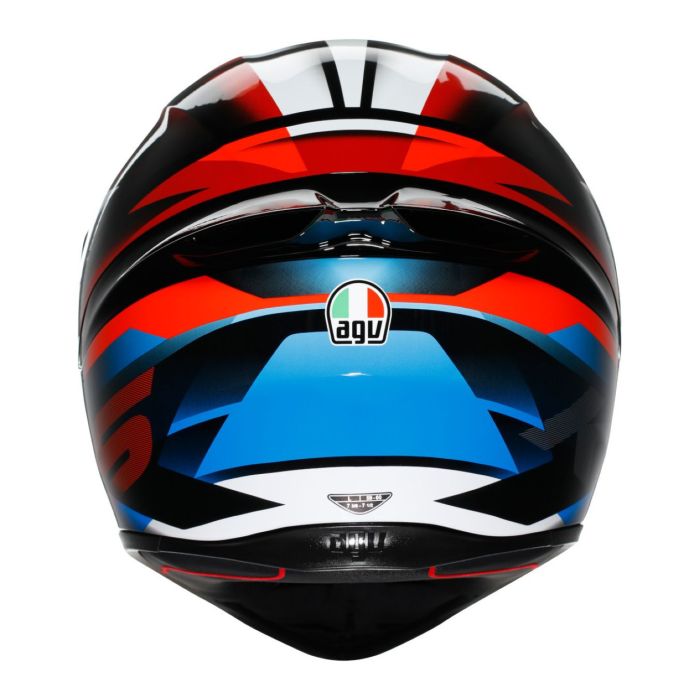 Casco Integrale Agv K1 S Fastlap E2206 Black/red/blue