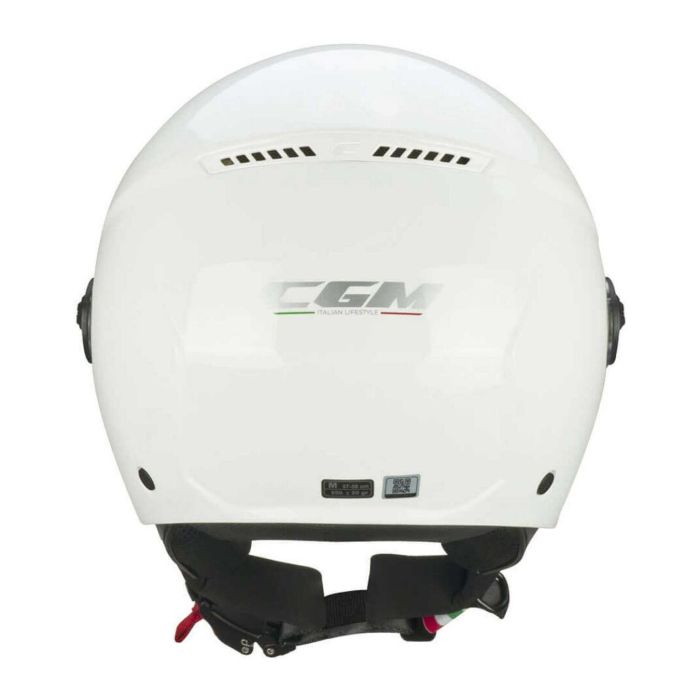 Casco Cgm 167a Flo Mono Visiera Sagomata Bianco
