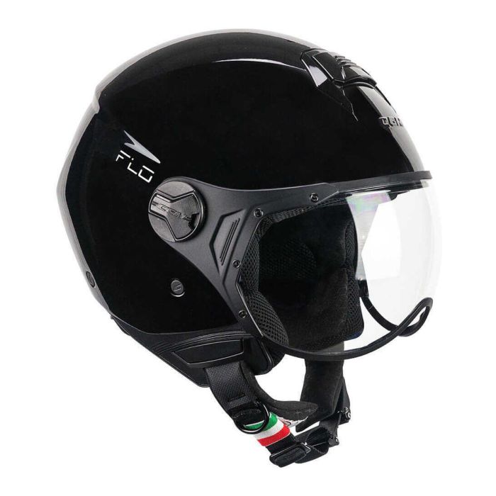 Casco Cgm 167a Flo Mono Visiera Sagomata Nero