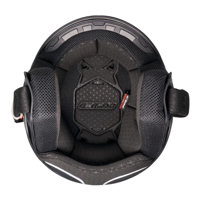 Casco Cgm 167a Flo Mono Visiera Sagomata Tortora Satinato