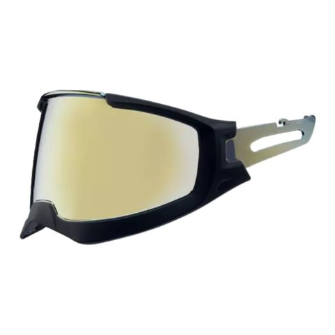 Visiera A Specchio Oro Pronta Per Pinlock Per Caberg Ghost