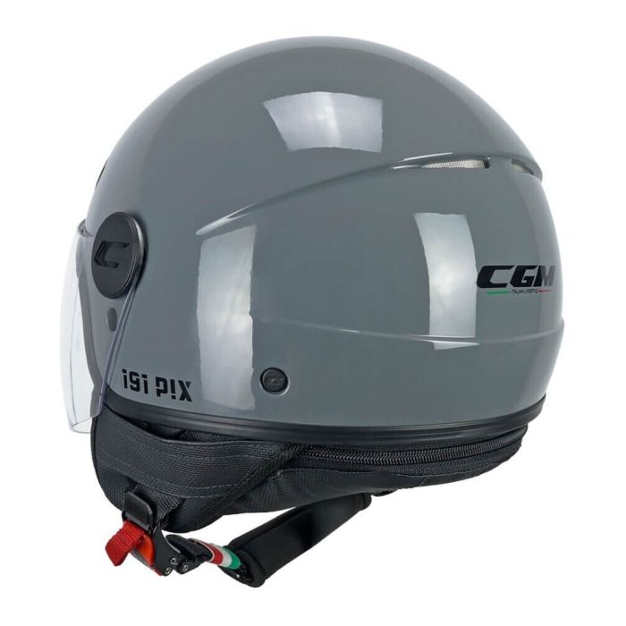 Casco Cgm 191a Pix Mono Visiera Lunga Grigio