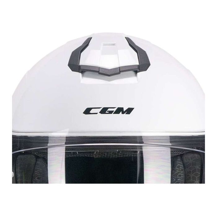 Casco Integrale Cgm 330a Riot Mono Bianco