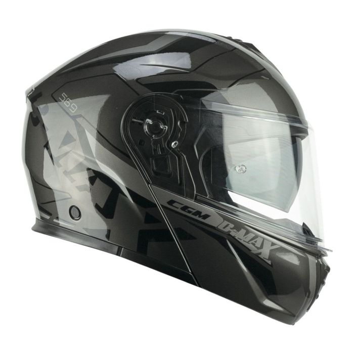 Casco Modulare Cgm 569g C-max City Grafite Nero
