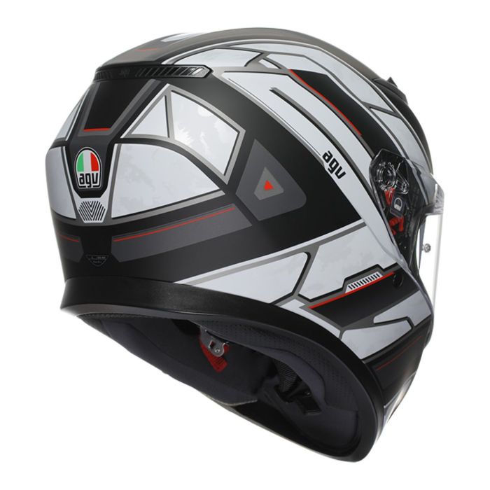 Casco Agv K3 E2206 Rivia Matt Black/white