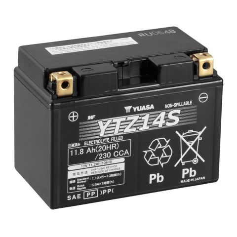 Batteria Yuasa Ytz14s - Pronta All'uso