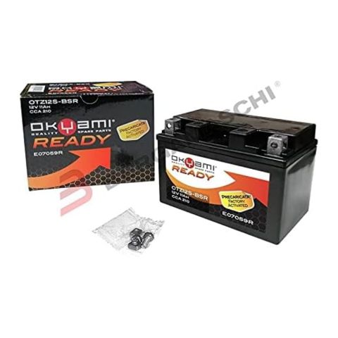 Batteria Okyami Ready Otz12s-bsr Precaricata Sigillata - Pronta All'uso