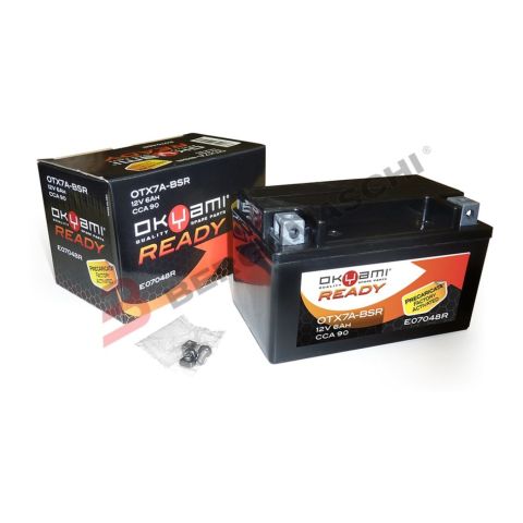 Batteria Okyami Ready Otx7a-bsr Precaricata Sigillata - Pronta All'uso