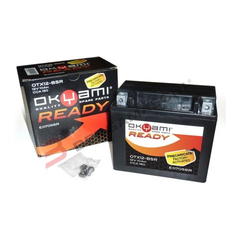 Batteria Okyami Ready Otx12-bsr Precaricata Sigillata - Pronta All'uso