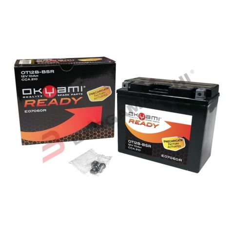 Batteria Okyami Ready Ot12b-bsr Precaricata Sigillata - Pronta All'uso