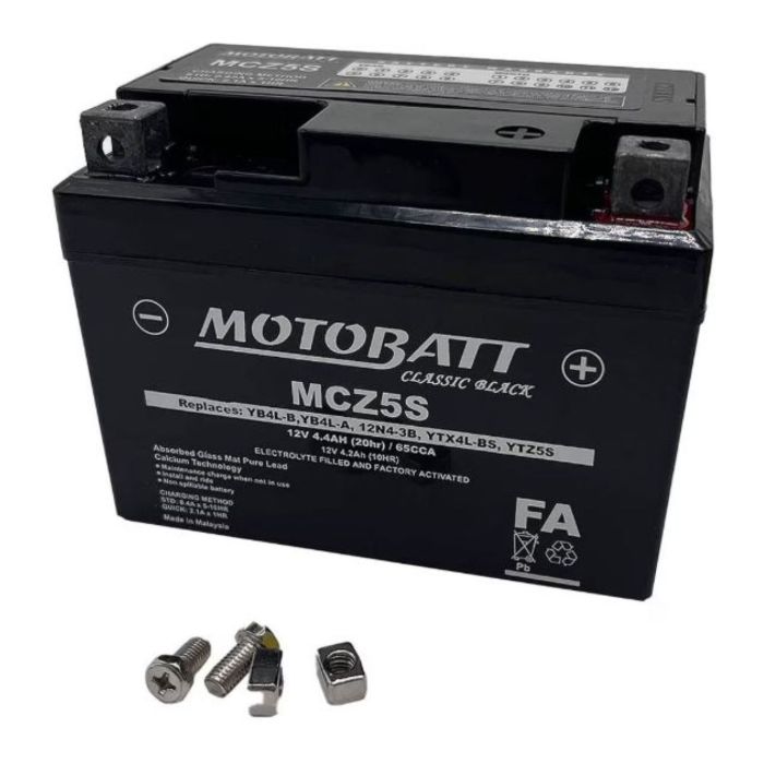 Batteria Motobatt Mtz5s Gel Precaricata Sigillata