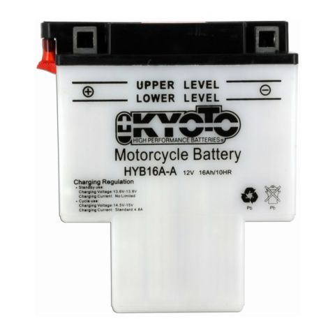 Batteria Moto Kyoto Hyb16a-a