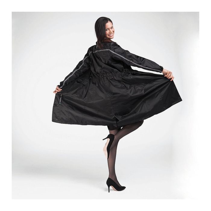 Mantella Impermeabile Tucano Donna Parabella Nero