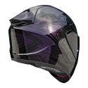 Casco Scorpion Exo-1400 Evo Ii Air Fantasy Nero-camaleonte