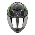 Casco Scorpion Exo-1400 Evo Ii carbon Air Mirage Nero-verde