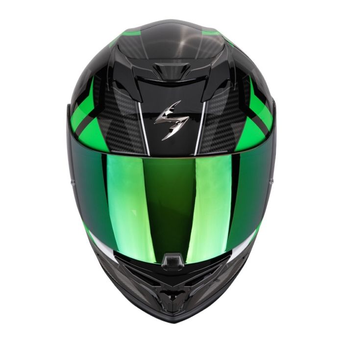 Casco Scorpion Exo-520 Evo Air Sensus Nero-verde