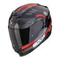 Casco Scorpion Exo-520 Evo Air Titan Nero Metal-rosso