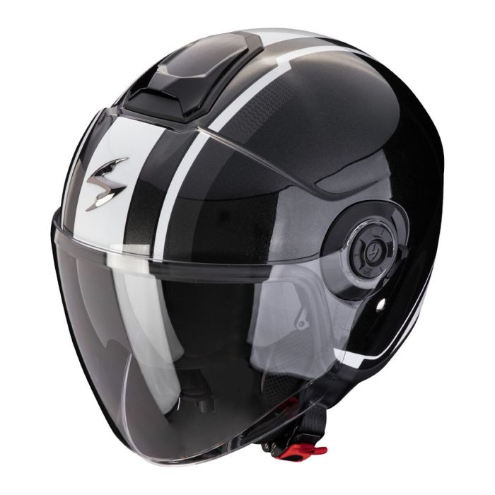 Casco Scorpion Exo-city Ii Vel Metal Nero-bianco