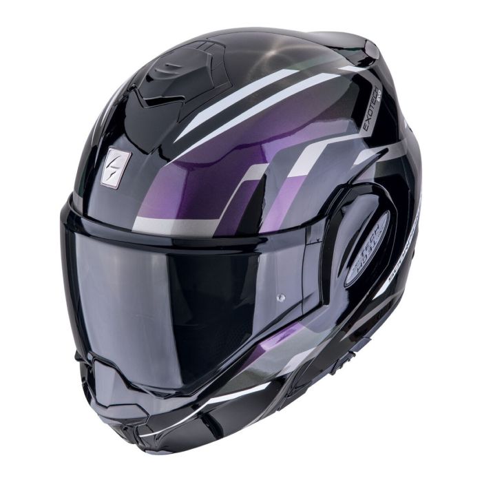 Casco Scorpion Exo-tech Evo Furio Nero-camaleon