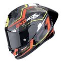 Casco Scorpion Exo-r1 Evo Ii Air Coup Nero-rosso-neon Gial