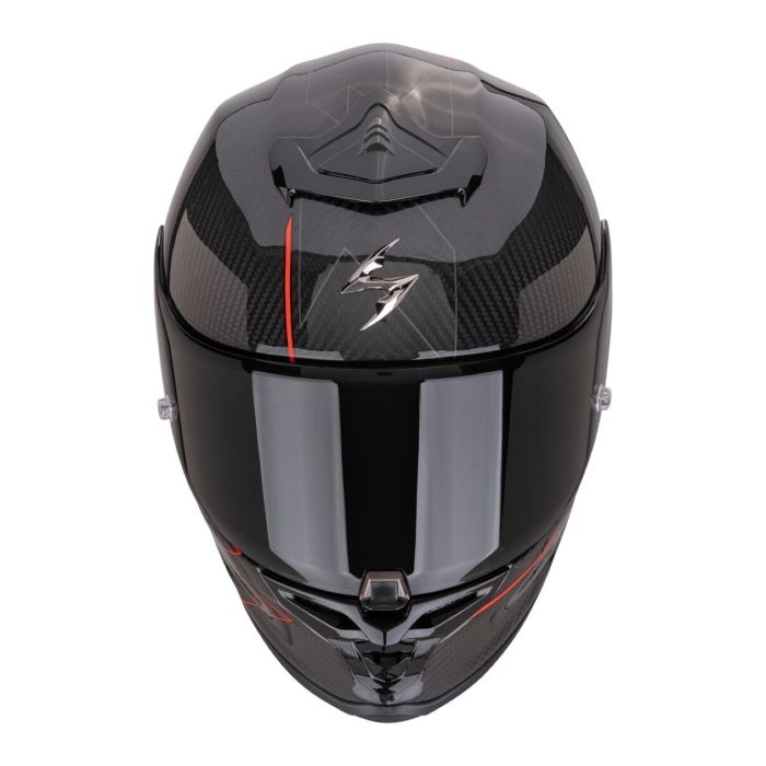 Casco Scorpion Exo-r1 Evo Carbon Air Cynergy Nero-rosso