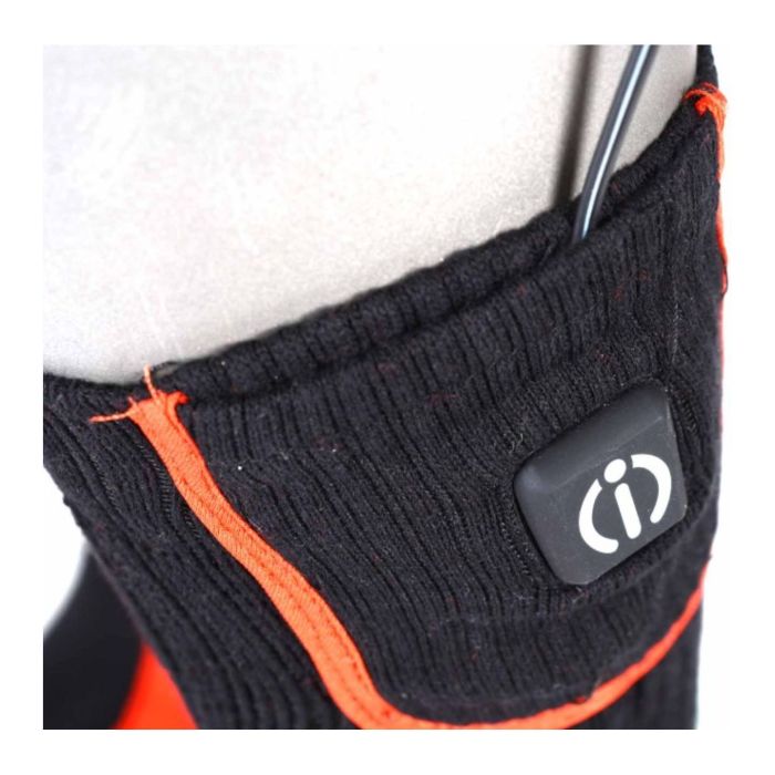 Calze Riscaldate Klan Dual Power Socks Nero Arancio