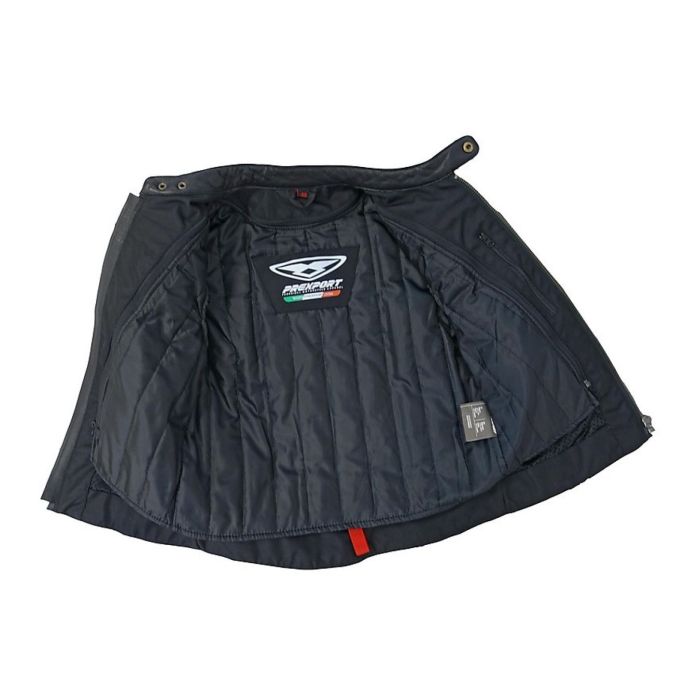 Giacca In Pelle Prexport Shadow Black