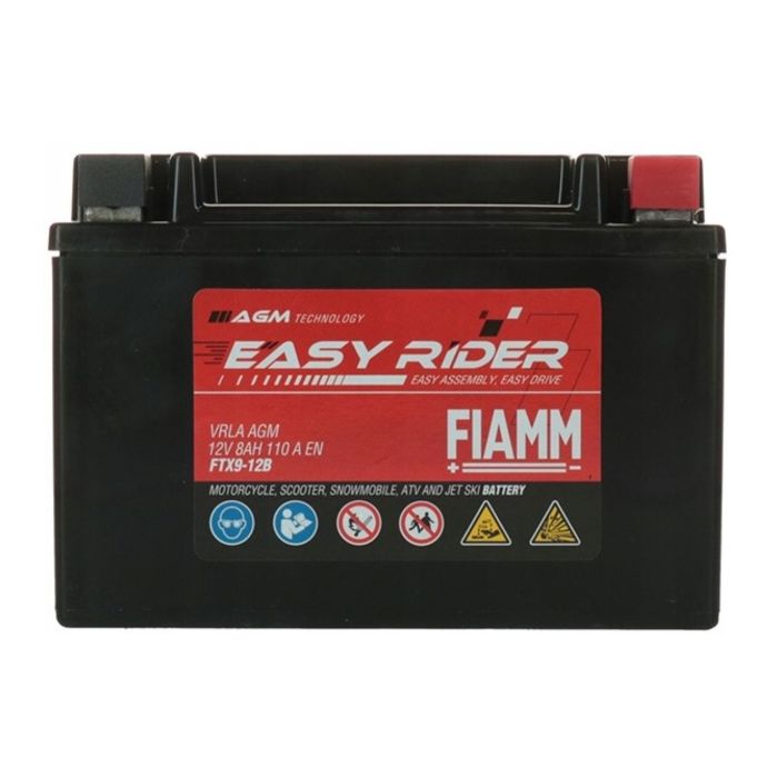 Batteria Fiamm Agm Ftx9-12b - Ytx9-bs 12v. 8 Ah.