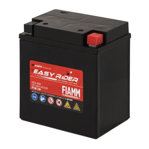 Batteria Fiamm Agm Ft10l-12b - Yb10l-b 12v. 10 Ah.