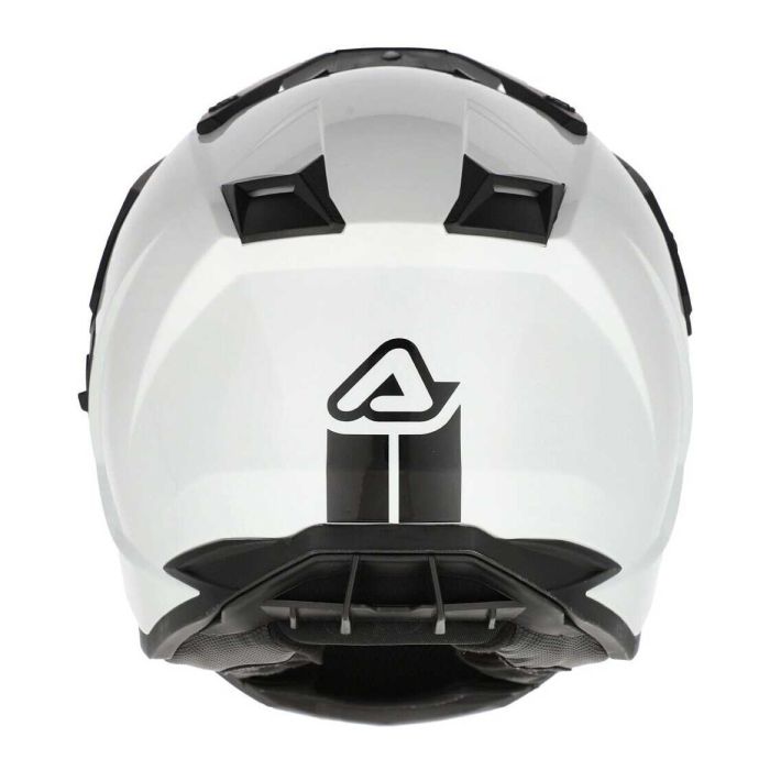 Casco Enduro Acerbis Assault Mono Bianco