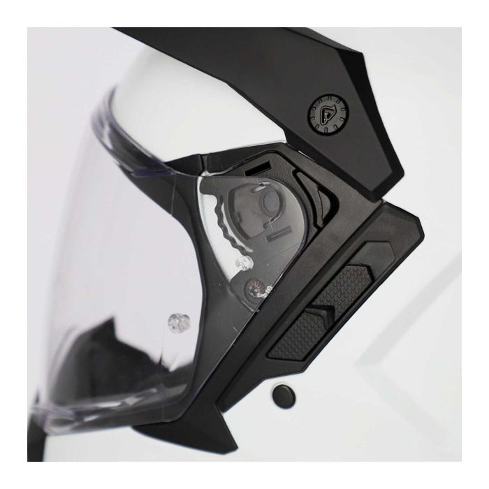 Casco Enduro Acerbis Assault Mono Bianco