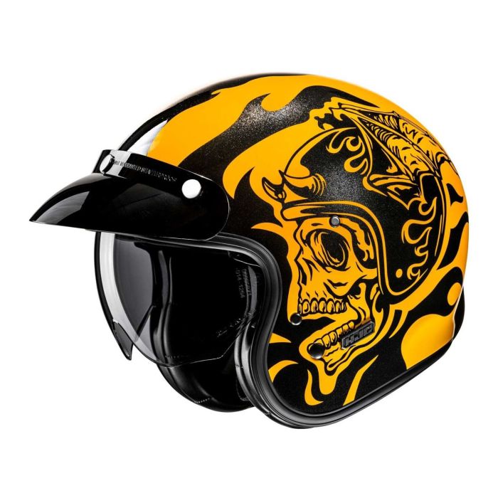 Casco Jet Hjc V31 Flame Mc3