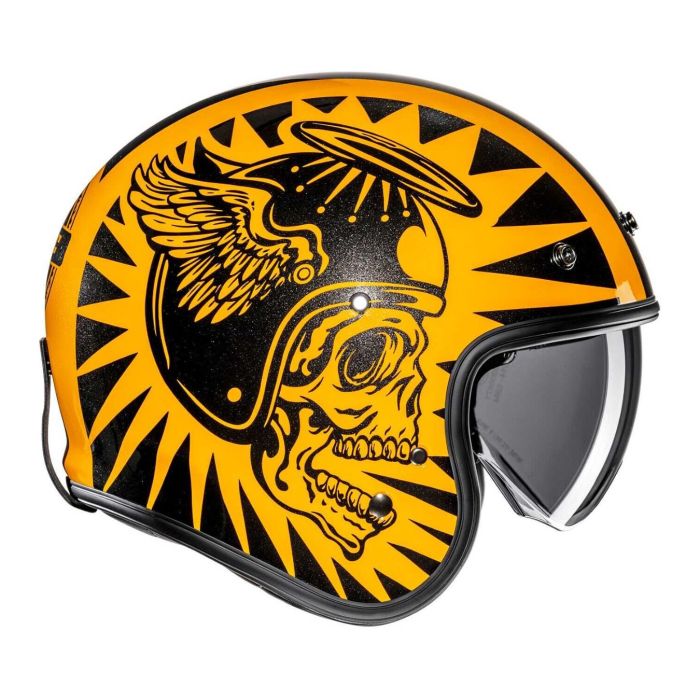 Casco Jet Hjc V31 Flame Mc3